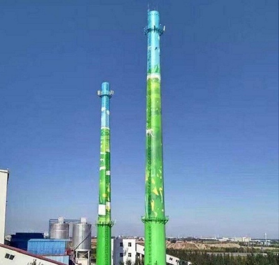 杭州煙囪裝飾美化施工順序是什么，有哪些合適的方法?