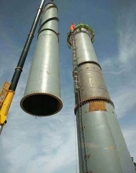 新建鋼煙囪安裝流程詳解：專業(yè)、細(xì)致、安全